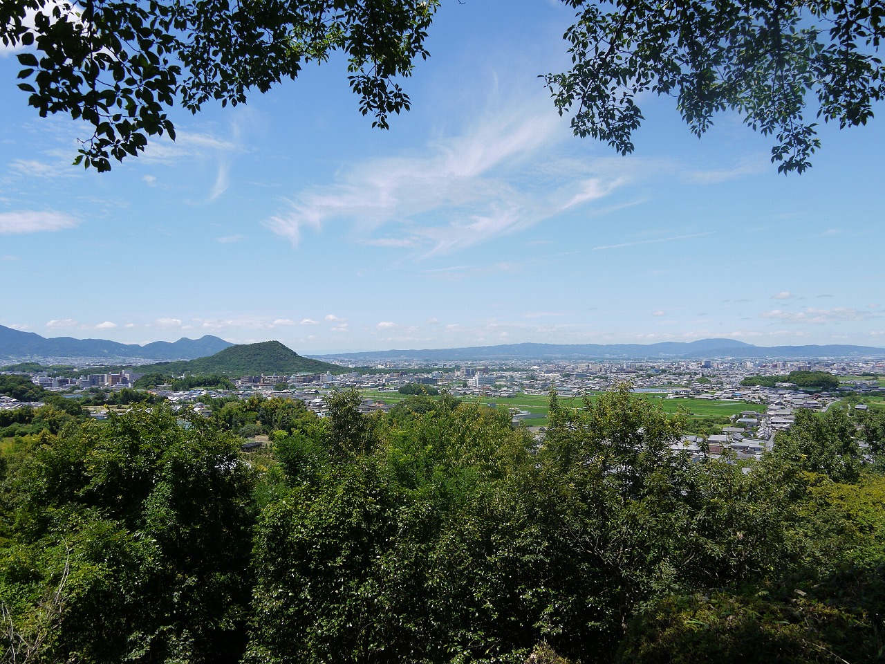 甘樫丘からの風景甘樫丘 - 山紫水明の日本